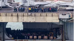 USS Lincoln Docks After Nearly 300 Continuous Days at Sea