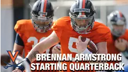 Brennan Armstrong Named Virginia Starting Quarterback