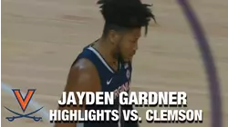 Virginia's Jayden Gardner Gives The Tigers 23 On The Road