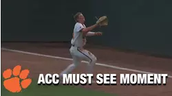 Clemson's Camden Troyer Makes An Incredible Sliding Catch | Must See Moment