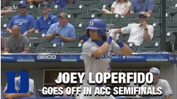 Duke's Joey Loperfido Goes Off In ACC Semifinals