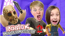 EVERYBODY Run!!! WHO'S the KILLER in Murder MYSTERY ROBLOX???