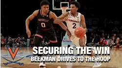CPI Security: Securing The Win: Reece Beekman Drives To The Hoop In the Clutch for Louisville.