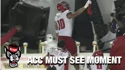 NC State's Tanner Ingle Makes The Incredible Interception | ACC Must See Moment