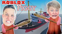 WHO is the PSYCHO PIGGY? Roblox Piggy Gameplay: Kjar Crew with Bryton Myler from the Ninja Kidz!