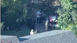 Person dies after being trapped under backhoe in Arcadia