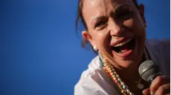 María Corina Machado es recibida como una jefa de estado en la capital española