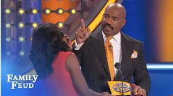 I ain't KISSING YOU!!! | Family Feud