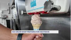 'Expecting a whole lot of people.' Norwalk ice cream shop readies for influx of customers during extreme heat