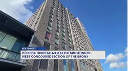 2 people shot behind West Concourse apartment building