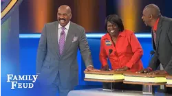 It makes me STIFF!!! | Family Feud