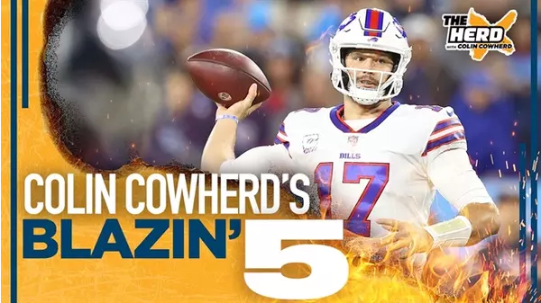 Blazin' 5: Colin Cowherd's picks for NFL Week 1 ' THE HERD