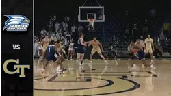 Georgia Southern vs. Georgia Tech Men's Basketball Highlights (2021-22)