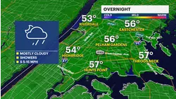 Rain ramps up overnight in The Bronx