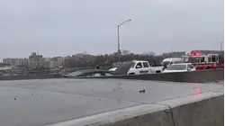 Major car crash backs up Bruckner Expressway near Exit 52