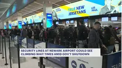 Newark Liberty suspends security waittime updates amid staffing shortages and growing lines