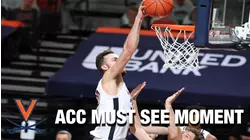 Virginia's Jay Huff Puts It Back & Puts It Down | ACC Must See Moment