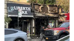 1 person hurt after two-alarm fire tears through Jerome Avenue business