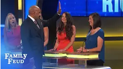 You want me to put WHAT on you?! | Family Feud