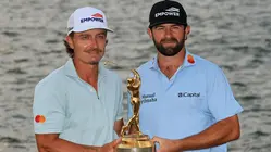 Follow Cameron Young's caddie after winning THE PLAYERS