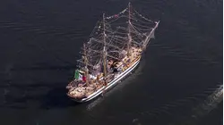 Go Aboard the Famous Amerigo Vespucci in NYC Harbor