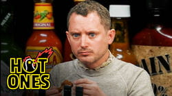 Elijah Wood Tastes the Lava of Mount Doom While Eating Spicy Wings | Hot Ones