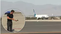Tarmac at Palm Springs airport reaches 163 degrees