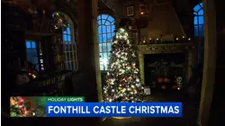 Fonthill Castle shines bright for the holiday season