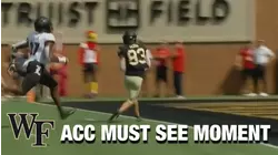 Wake Forest's Taylor Morin Finds Paydirt | ACC Must See Moment