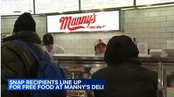 Manny's Deli offering free meals to SNAP recipients