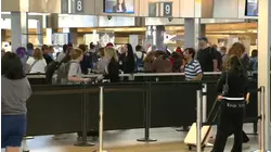 Travel chaos at airports after FAA implement new rule during shutdown