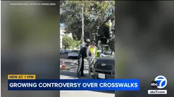 Man paints crosswalks in Westwood to make them safer, LAPD arrests him for vandalism