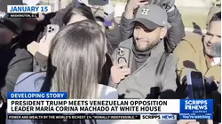 Trump meets with Venezuelan opposition leader Maria Corina Machado