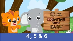 Counting with Earl: 4, 5 & 6