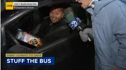 Community lines up to Stuff The Bus