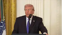 Trump makes 1st public remarks on strikes in Iran