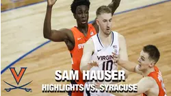 Virginia's Sam Hauser Leads The Cavaliers To The Quarterfinals
