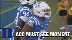 Duke Big Man DeWayne Carter Rumbles In For The Scoop & Score | ACC Must See Moment