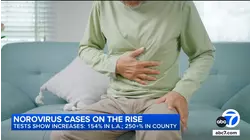 Norovirus cases rising across LA County, health department says