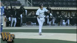 Wake Forest's Chirs Lanzilli Hits Walk-Off Home Run On Opening Day