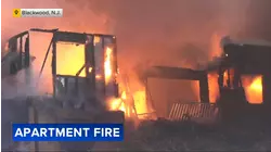 3-alarm apartment fire leaves over a hundred displaced in Gloucester Township, New Jersey