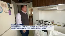Broken radiator leaves retired Bridgeport police officer without heat for months