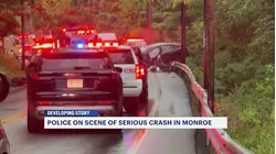 Police respond to serious crash in Monroe