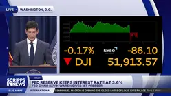 Federal Reserve keeps interest rates at 3.6%