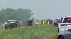 'People were screaming:' Passenger recounts Wanda Coach bus rollover on NYS Thruway