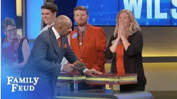 ANDREA gotta stay off YOUTUBE... | Family Feud