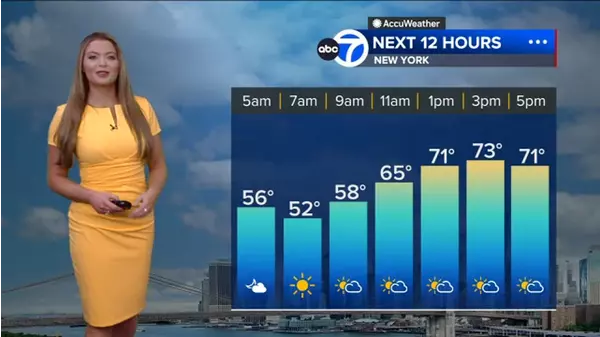 AccuWeather: Sunny & Warmer - ABC7 New York | Xumo Play