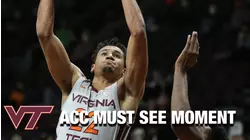 Virginia Tech's Keve Aluma Throws It Down With Authority | ACC Must See Moment