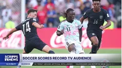 US-Belgium match draws biggest soccer audience in US history
