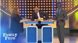 You might want to keep that ON!! | Family Feud